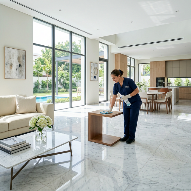 تنظيف ما بعد البناء